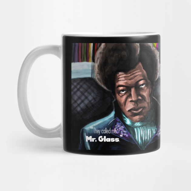 Unbreakable “Mr. Glass” portrait (digital) by StagArtStudios